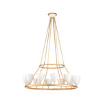 Marilyn Luxurious Gold Chandelier - LOOMLAN - Wildwood - Chandeliers