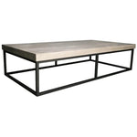 Marin Wooden Rectangular Coffee Table - LOOMLAN - CFC - Coffee Tables