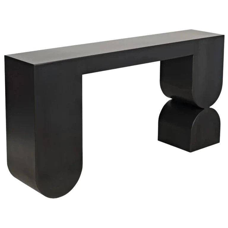 Mark Steel Rectangular Console Table - LOOMLAN - CFC - Console Tables