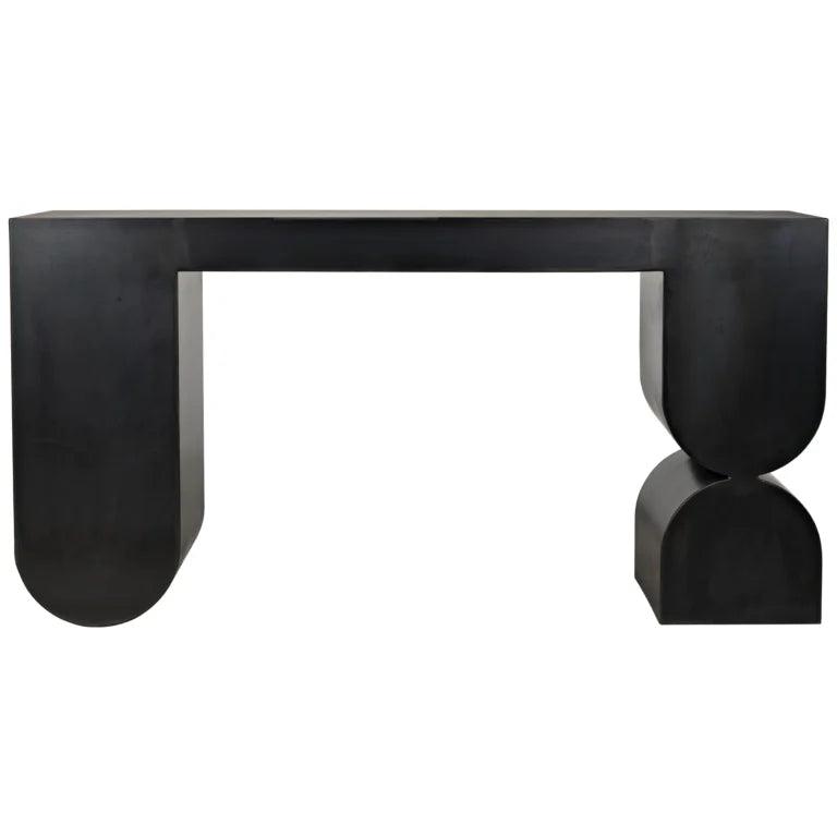 Mark Steel Rectangular Console Table - LOOMLAN - CFC - Console Tables