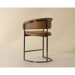 Marris Leather or Velvet Counter Stool - LOOMLAN - Counter Stools