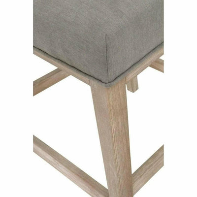 Martin Counter Stool 2PC LiveSmart Grey - LOOMLAN - Essentials For Living - Counter Stools