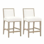 Martin Counter Stool 2PC LiveSmart White - LOOMLAN - Essentials For Living - Counter Stools