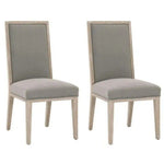 Martin Dining Chair 2PC LiveSmart Grey - LOOMLAN - Essentials For Living - Dining Chairs