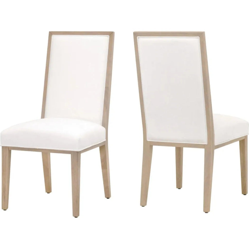 Martin Performance Fabric Armless Dining Chair 2PC - LOOMLAN - Essentials For Living - Dining Chairs