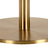 Massie Black Marble Top Round Bistro Table - LOOMLAN - SUNPAN - Dining Tables