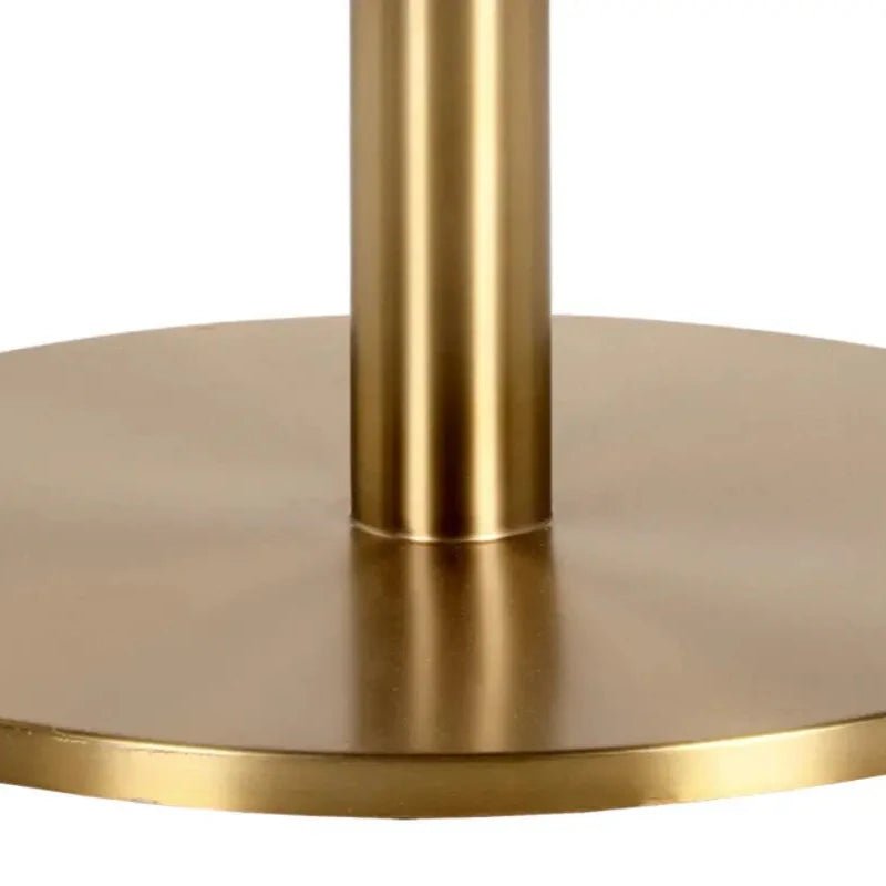 Massie Black Marble Top Round Bistro Table - LOOMLAN - SUNPAN - Dining Tables