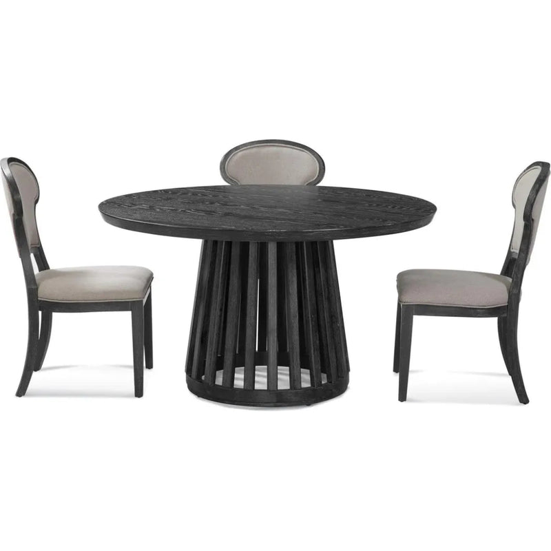 Mateo Fabric Armless Dining Chair (Set Of 2) - LOOMLAN - Bassett Mirror - Dining Chairs