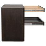 Mayito Walnut Rectangular 1 Drawer Side Table - LOOMLAN - CFC - Side Tables