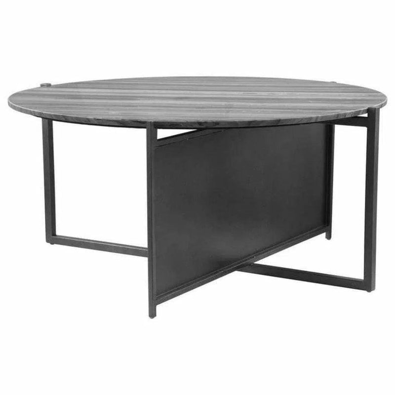 Mcbride Coffee Table Gray & Black - LOOMLAN - Zuo Modern - Coffee Tables