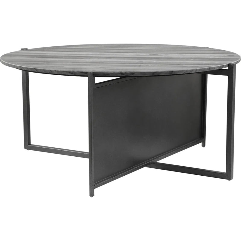 Mcbride Coffee Table Gray & Black - LOOMLAN - Zuo Modern - Coffee Tables