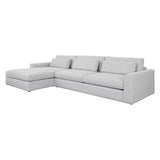 Merrick Fabric Sofa Chaise - LOOMLAN - SUNPAN - Modular Sofas