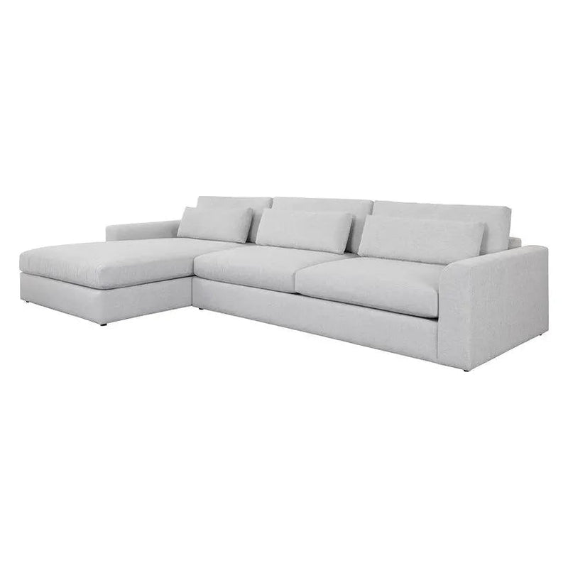 Merrick Fabric Sofa Chaise - LOOMLAN - SUNPAN - Modular Sofas