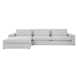 Merrick Fabric Sofa Chaise - LOOMLAN - SUNPAN - Modular Sofas