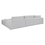 Merrick Fabric Sofa Chaise - LOOMLAN - SUNPAN - Modular Sofas