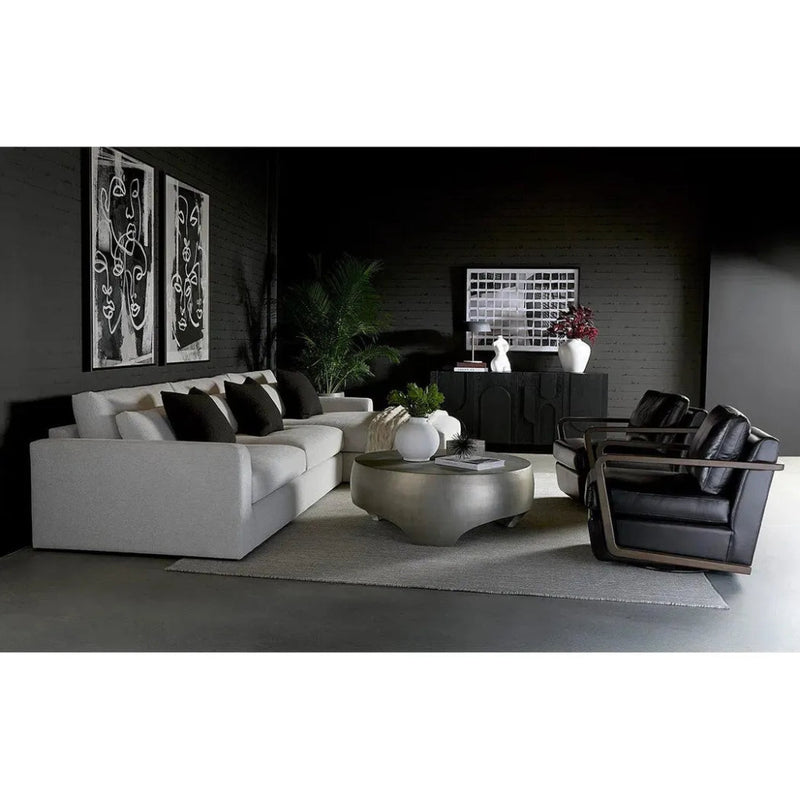 Merrick Fabric Sofa Chaise - LOOMLAN - SUNPAN - Modular Sofas