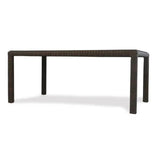 Mesa 72" Rectangular Umbrella Dining Table - LOOMLAN - Lloyd Flanders - Outdoor Dining Tables