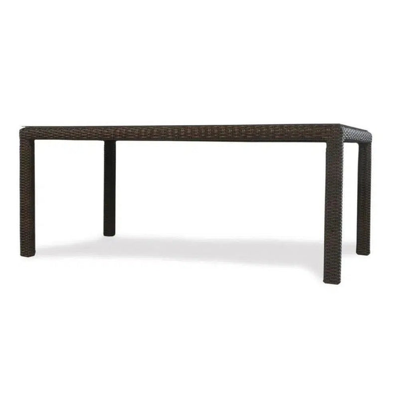 Mesa 72" Rectangular Umbrella Dining Table - LOOMLAN - Lloyd Flanders - Outdoor Dining Tables