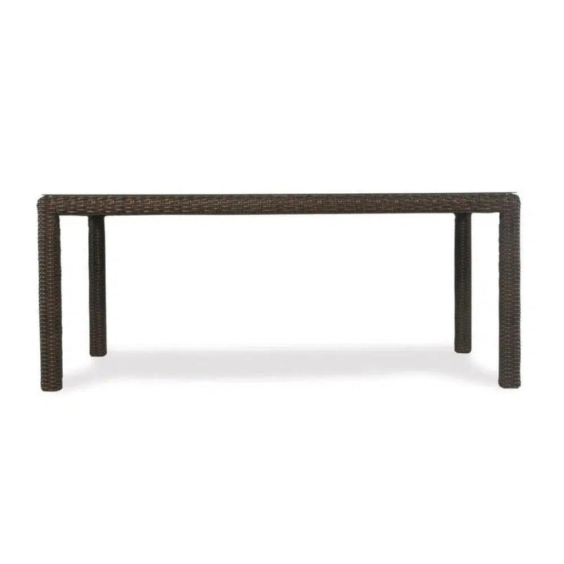 Mesa 72" Rectangular Umbrella Dining Table - LOOMLAN - Lloyd Flanders - Outdoor Dining Tables