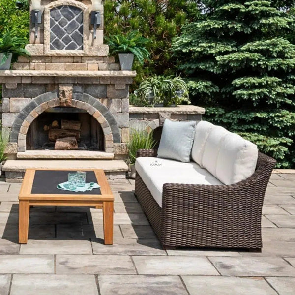 Mesa Sofa Premium Wicker Furniture Lloyd Flanders - LOOMLAN - Lloyd Flanders - Outdoor Sofas & Loveseats