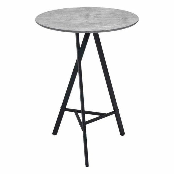 Metz Bar Table Gray - LOOMLAN - Zuo Modern - Bar Tables