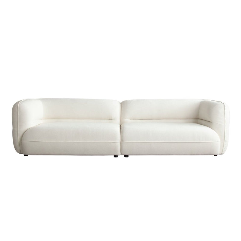 Micah Elite Ivory Fabric Sofa - LOOMLAN - Diamond Sofa - Sofas & Loveseats