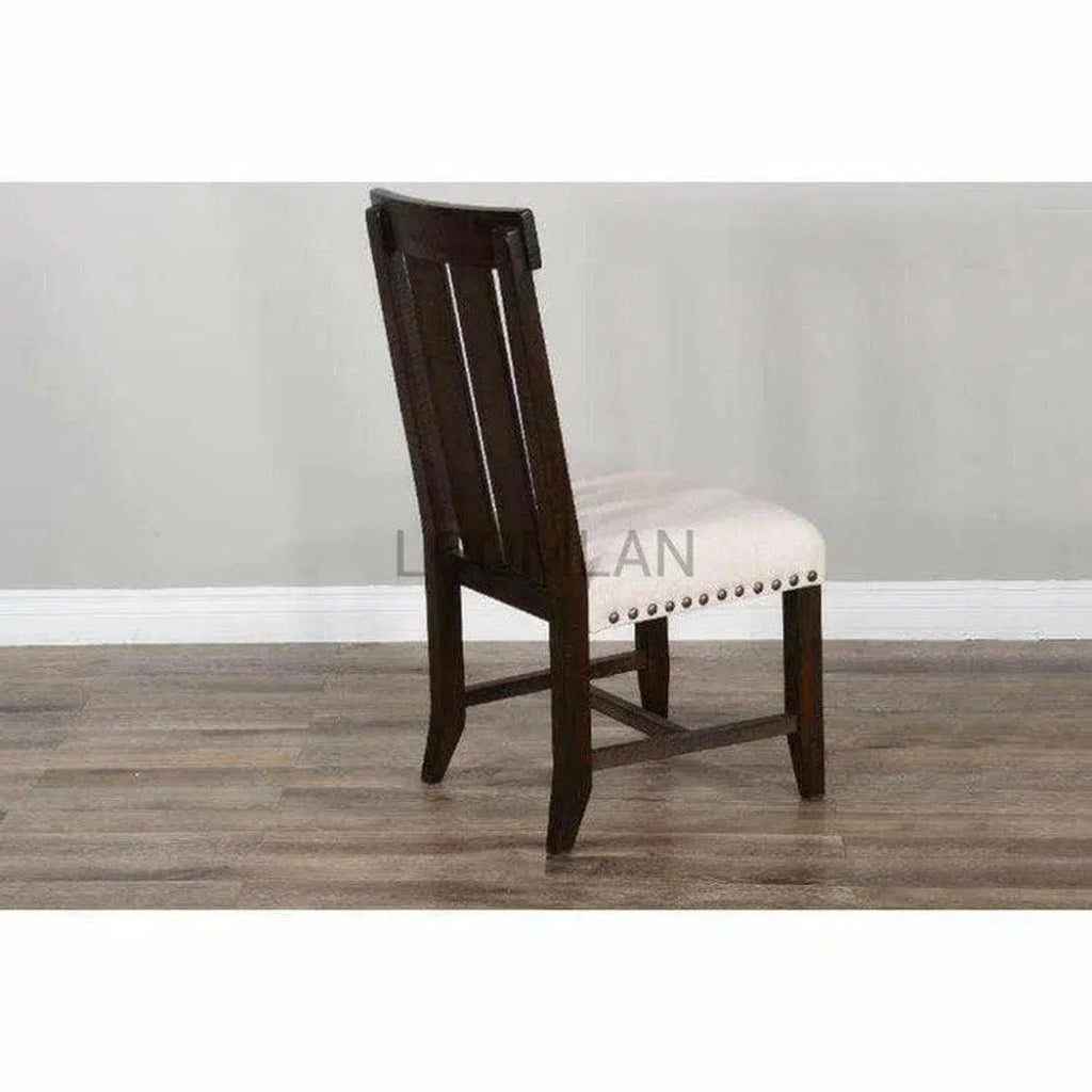 Mid Century Vivian Slatback Dining Chair Set - LOOMLAN - Sunny D - Dining Chairs