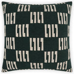 Milo Charcoal Black Throw Pillow With Insert - LOOMLAN - D.V. Kap - Throw Pillows