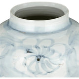 Ming - Style Countryside Medium Preserve Pot - LOOMLAN - Currey & Co - Vases & Jars