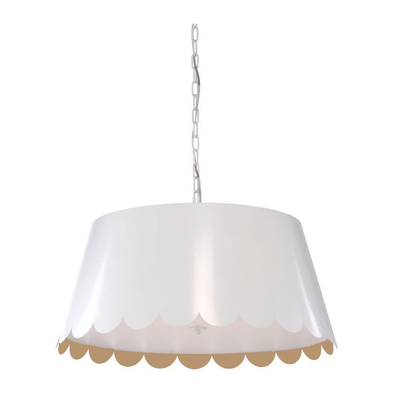 Mirasol Modern Scallops Pendant - LOOMLAN - Wildwood - Pendants