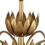 Mirasole Gold Chandelier - LOOMLAN - Currey & Co - Chandeliers