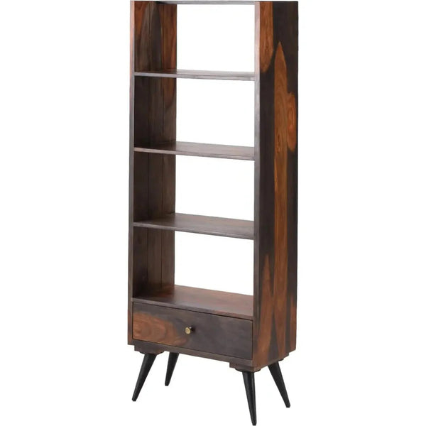 Mitchison ModernWooden 1 Drawer Bookcase - LOOMLAN - LOOMLAN - Bookcases