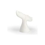 Moby Tail White Plaster Finish Sculpture - LOOMLAN - Wildwood - Statues & Sculptures