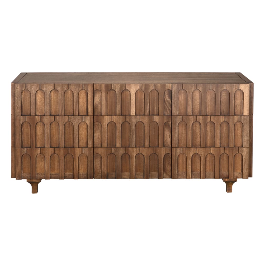 Modea Wooden Brown Sideboard - LOOMLAN - Sideboards