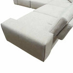 Modular 5 - Seater Corner Sectional Adjustable Backrest - LOOMLAN - Diamond Sofa - Modular Sofas