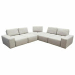 Modular 5 - Seater Corner Sectional Adjustable Backrest - LOOMLAN - Diamond Sofa - Modular Sofas