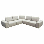 Modular 5 - Seater Corner Sectional Adjustable Backrest - LOOMLAN - Diamond Sofa - Modular Sofas