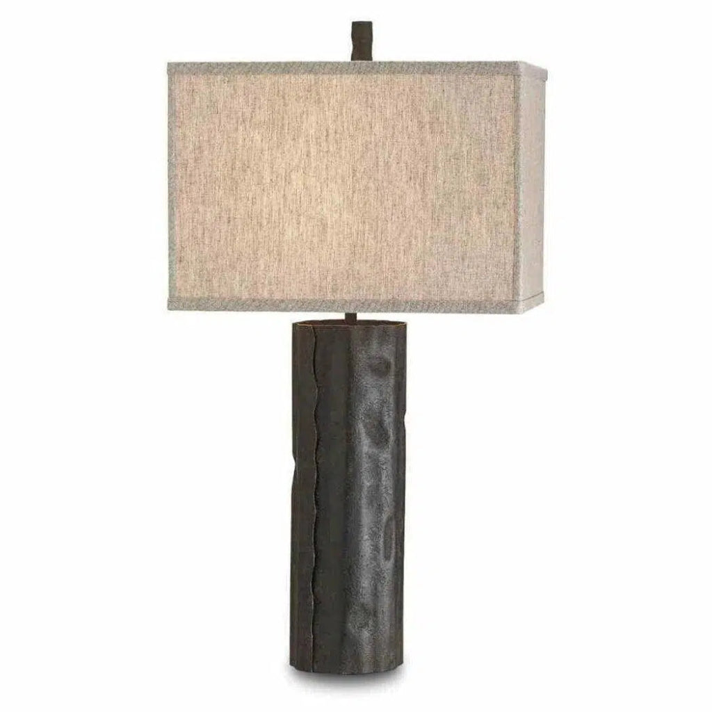 Mole Black Caravan Table Lamp - LOOMLAN - Currey & Co - Table Lamps