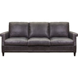 Molly Trastevere Basilica Leather Sofa - LOOMLAN - Olivia + Quinn - Sofas & Loveseats