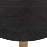 Monaco Wood Topped Round Bar Table - LOOMLAN - SUNPAN - Bar Tables