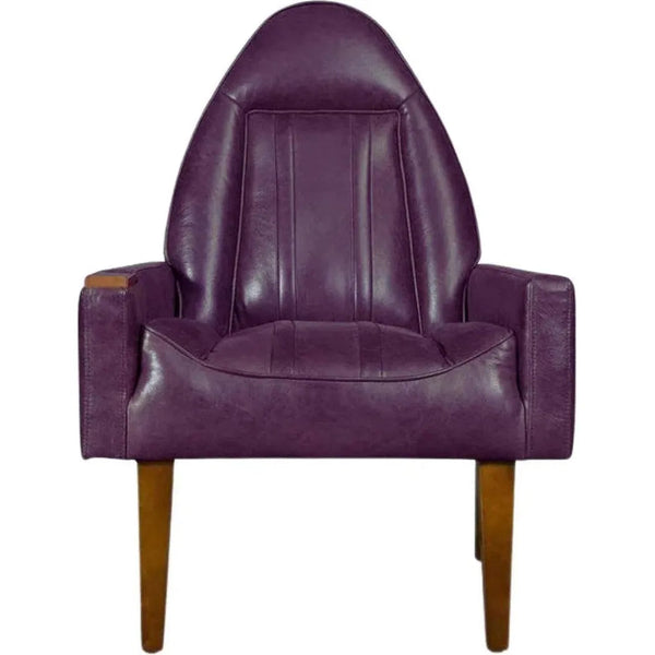 Monte Carlo Car Seat Leather Accent Chair - LOOMLAN - One For Victory - Accent Chairs