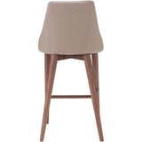 Moor Counter Chair Beige - LOOMLAN - Zuo Modern - Counter Stools