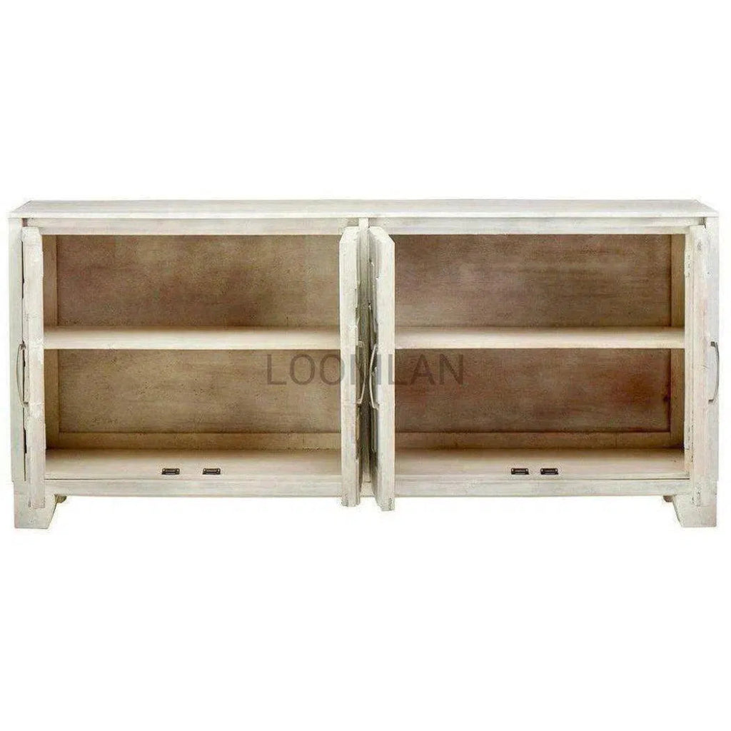 Mosaic Whiteed Sideboard Buffet Door - LOOMLAN - LOOMLAN - Sideboards