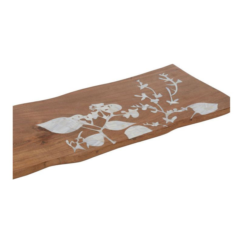 Mother of Pearl Eucalyptus Bath Board Tray - LOOMLAN - Chelsea House - Trays