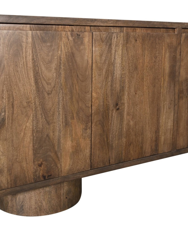 Napa Wooden Brown Server - LOOMLAN - Bassett Mirror - Sideboards