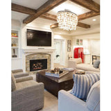 Natural Blacksmith Stillwater Oval Chandelier - LOOMLAN - Currey & Co - Chandeliers