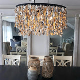 Natural Blacksmith Stillwater Oval Chandelier - LOOMLAN - Currey & Co - Chandeliers