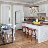 Natural Blacksmith Stillwater Oval Chandelier - LOOMLAN - Currey & Co - Chandeliers