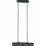 Natural Blacksmith Stillwater Oval Chandelier - LOOMLAN - Currey & Co - Chandeliers