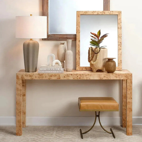 Natural Wood Archer Console - LOOMLAN - Jamie Young - Console Tables